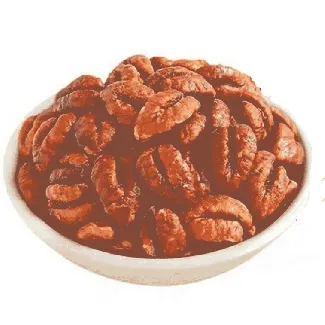 2025 New Season Cream-Flavored Roasted Pecans Healthy Snacks for Kids Vegan Resealable Jar 7oz/200g
