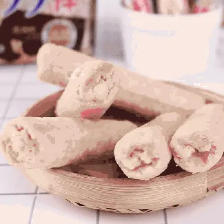 Crispy Rice Rolls - Egg Yolk Flavored Puffed Rice Snack, 6.35oz, Packaging May Vary