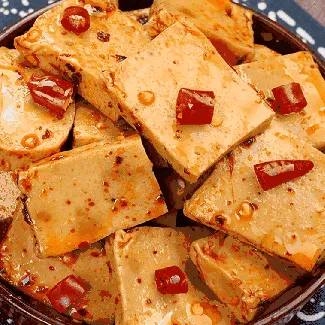 HAO BA SHI Dried Bean Curd Spicy Flavor 3.35oz