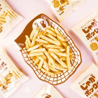 Jaga Pokkuru Three Brothers Hokkaido Premium Potato Sticks,10 Packs* 0.63oz