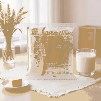 Natural Yeast Baked Wheat Bread ,Japanese Dessert, Hokkaido Milk Flavor,2.82oz