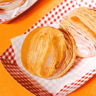 Natural Yeast Baked Wheat Bread ,Japanese Dessert,Matcha Green Tea Flavor, 2.82oz