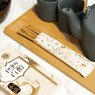 Peach Matcha Pejoy Cookie Sticks - Pocky's Friend, 1.48oz