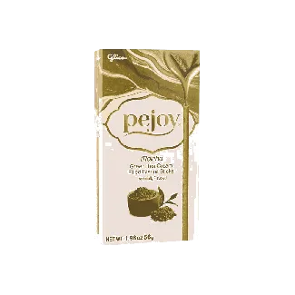 Pejoy Matcha Cream Filled Cookie Sticks - Pocky's Friend, 1.97oz