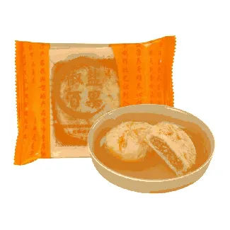 Plain Vegetarian Salt-and-Pepper Multi-Nut Suzhou-Style Mooncake 80g