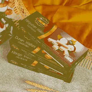 Premium Mangosteen Wafers 4.23 oz【Thailand Trendy】