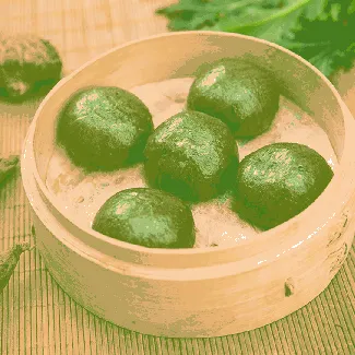 Qingtuan Green Rice Roll Mochi Sesame Paste,14.81 oz【Spring Limited】