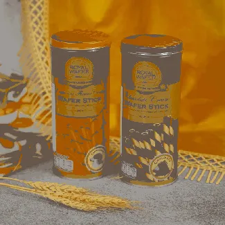 Royal Wafer Stick With Cappuccino Cream 4.4 oz【Thailand Trendy】