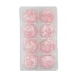 Baked Soft Rice Cake Daifuku Peach Flavor,7.05 oz【Japanese Mochi Daifuku Dessert】