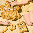 Banana Kick Corn Puffs Snack 1.58 oz [ Blackpink Jennie's Pick ]