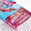 Calpico Mini Wafer Cone Chocolate & Milk & Strawberry Flavor 3.21oz [Supplement Daily Calcium Requirement]