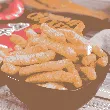Hot & Spicy Shrimp Crackers, Light & Crispy Seafood Snack, 2.64oz [ Blackpink Jennie's Pick ]