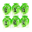 Konjac Jelly Pouch,Shine Muscat Flavor,6 pieces 4.23 oz【0 Fat Low Calories】