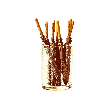 PEPERO Crunchy Chocolate Biscuit Stick, 【8 packs in 1 box】11oz【Stray Kids Pick】【Packing May Vary】