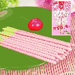 Pocky Strawberry Cream Covered Biscuit Sticks,Family Pack 9 Packs 3.81 oz
