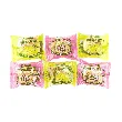 Chinese Qingming Mugwort Green Cakes Assorted Flavors Soft Glutinous Snack 6 Pieces 0.57lb