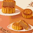 Shanghai Cantonese small mooncake time-brand flavor 7 flavors 【 Must buy 】 Delicate lotus paste 1 *100g