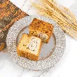 Taro Paste And Chicken Floss Thick Cut Toast 6 Pieces 16.9 oz 【Red Bean Included】