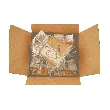 Taro Paste And Chicken Floss Thick Cut Toast 6 Pieces 16.9 oz 【Red Bean Included】