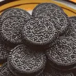 White Peach Oreos - Chocolate Sandwich Cookies with White Peach Cream, 3.42oz