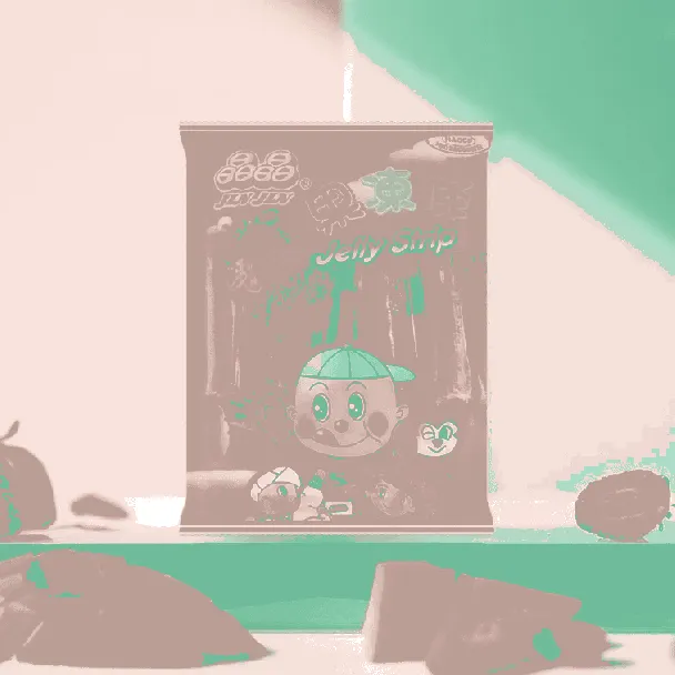 Assorted Jelly Strip 400g