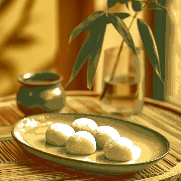 Baked Soft Rice Cake - Melon 198g【Japanese Mochi Daifuku Dessert】