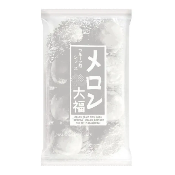 Baked Soft Rice Cake - Melon 198g【Japanese Mochi Daifuku Dessert】