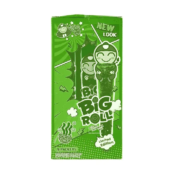 Big Roll Grilled Seaweed Roll Original Flavor, 9 Pieces 1.14 oz