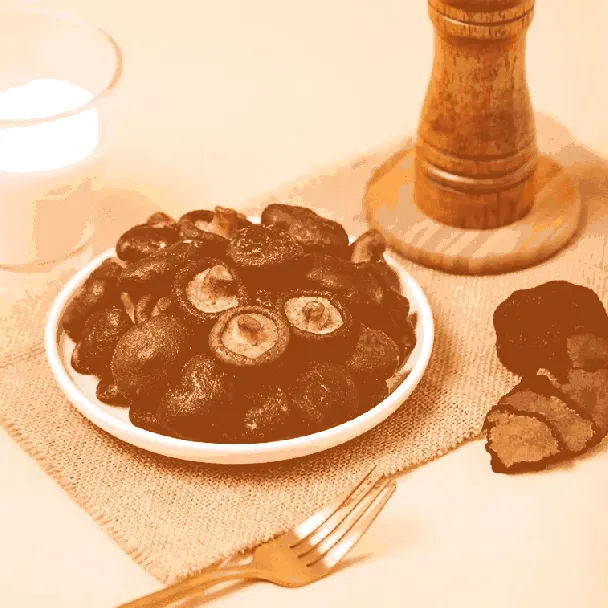 Black Truffle Mushroom Crisps, 3.5oz 【Rich In Dietary Fiber】【Healthy Snacks】