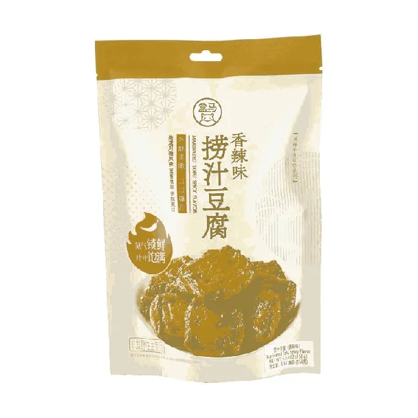 Braised Tofu in Spicy Sauce ,5.57 oz *3【3 Packs】【 Packaging May Vary】