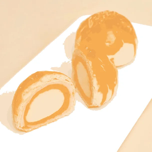 Cheese Egg Yolk Pastry, Cheese Flavor, 4 pieces, 7.76 oz【Yami Exclusive】