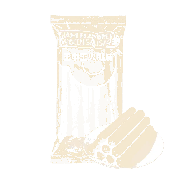 Chicken Sausage,Ham Flavor+Sweet Corn Flavor, 11 oz*6【6 Combo Packs】