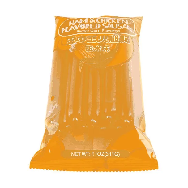 Chicken Sausage,Ham Flavor+Sweet Corn Flavor, 11 oz*6【6 Combo Packs】