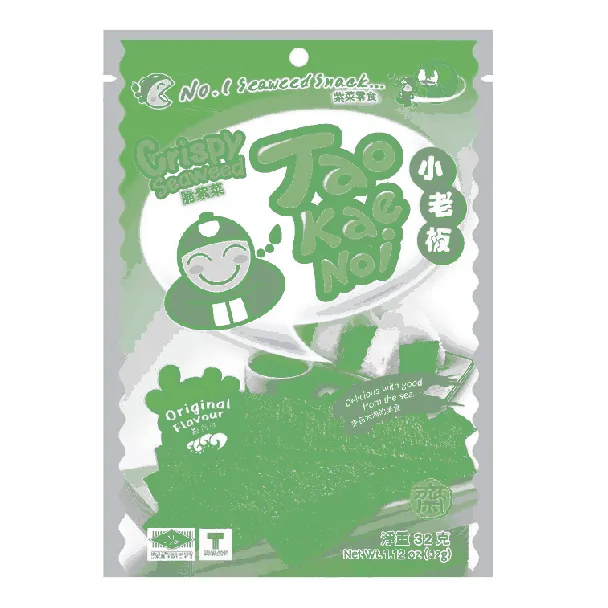Crispy Seaweed Snacks Original Flavor,1oz [Packaging May Vary]