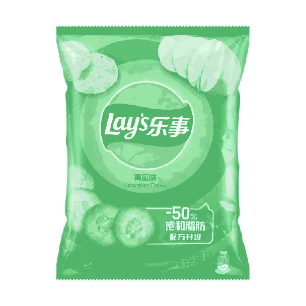 Cucumber Potato Chips, 2.46oz*5【Value Pack】