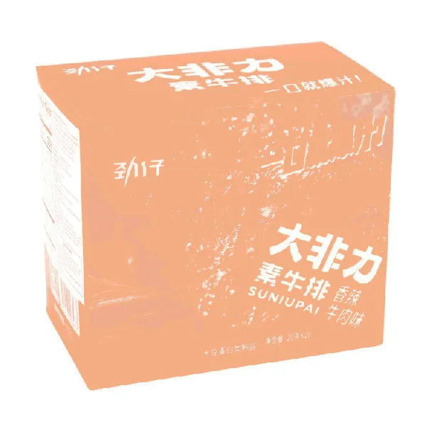 Dried Beancurd Snack Spicy Beef Flavor,14.1 oz