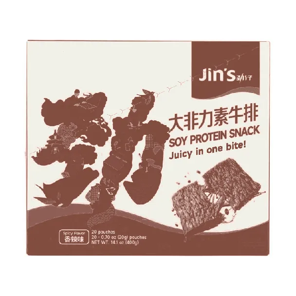 Dried Beancurd Snack Spicy Beef Flavor,14.1 oz