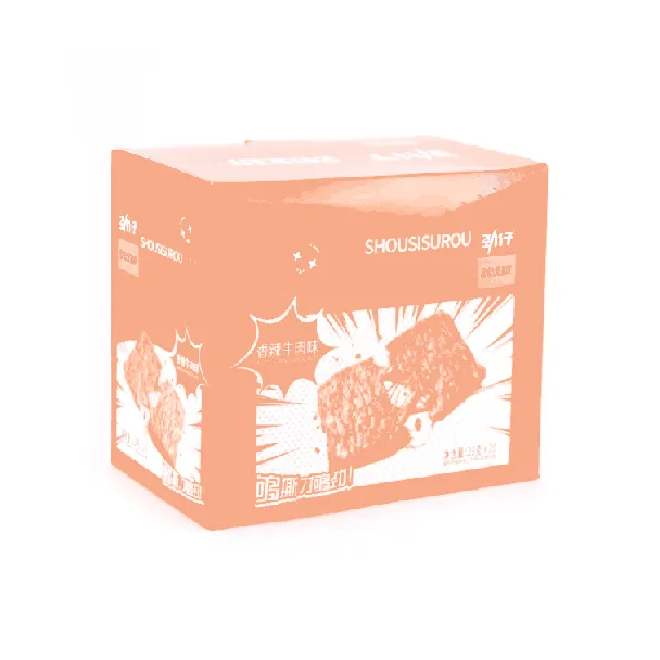 Dried Beancurd Snack Spicy Beef Flavor,14.1 oz