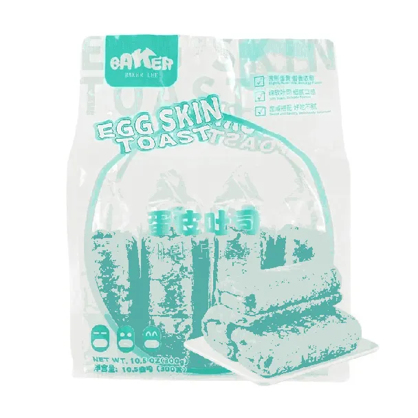 Egg Crust Roll Toast Bread Original Flavor, 10.58 oz【Nutritious Breakfast Bread】