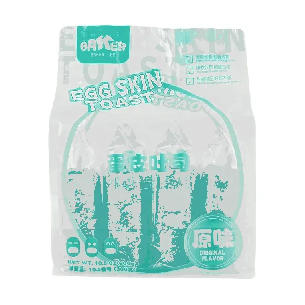 Egg Crust Roll Toast Bread Original Flavor, 10.58 oz【Nutritious Breakfast Bread】