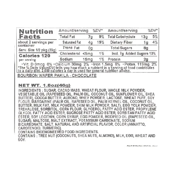 Elise Chocolate Sandwich Wafer Biscuit Sticks,1.6 oz ,Packaging May Vary