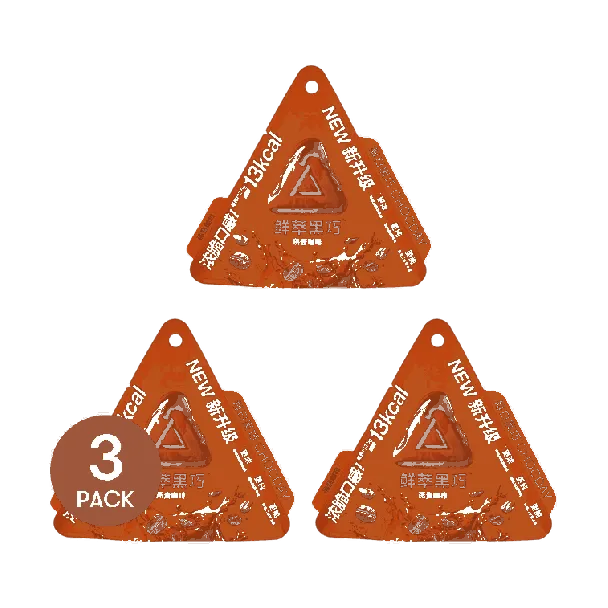 Fresh Extract Dark Chocolate Oatmeal Coffee Flavor 0.53 oz *3【3 Packs】【0 White Sugar Low Calories】