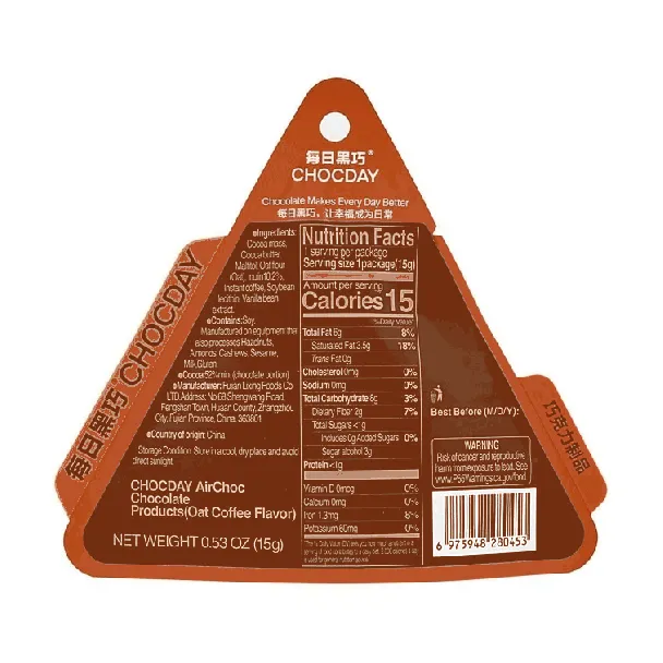 Fresh Extract Dark Chocolate Oatmeal Coffee Flavor 0.53 oz *3【3 Packs】【0 White Sugar Low Calories】