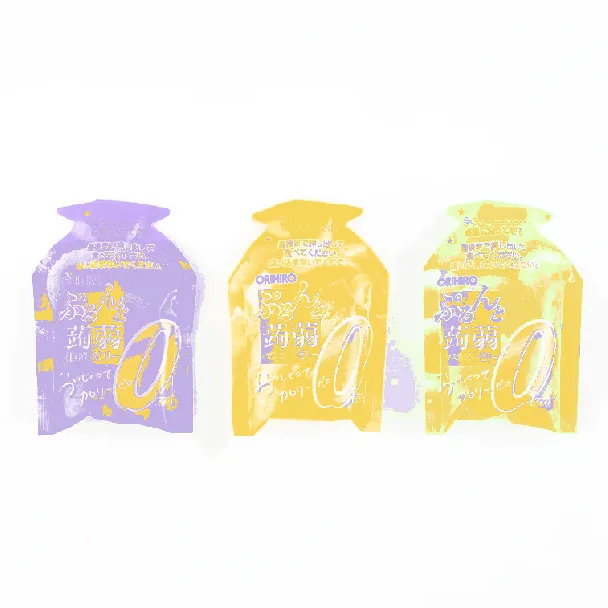 Fruit Konjac Jelly,Kyoho Grape, Muscat Grape & Mango Flavor,0 Fat Low Calories, 24 Pieces, 15.23 oz