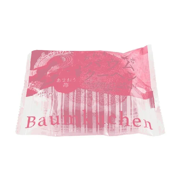 Funwari Kaoru Baumkuchen Amaouichigo Cake, Strawberry Flavor, 1.94oz