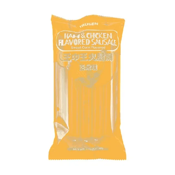 Ham Flavored Chicken Sausage, Sweet Corn Flavor, 10.97 oz *5【5 Packs】