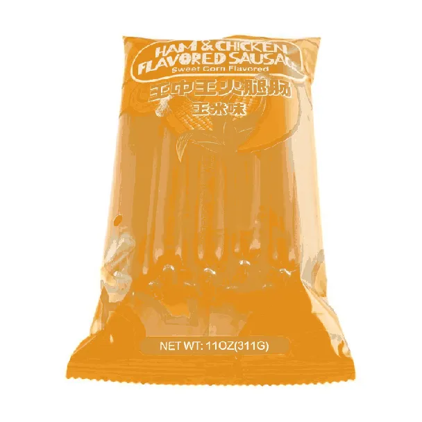 Ham Flavored Chicken Sausage, Sweet Corn Flavor, 10.97 oz *5【5 Packs】