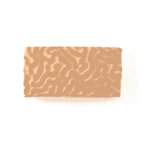Handmade Tiger Skin Cake, 3.88oz [Product Expiry Date Format: Month/Day/Year]