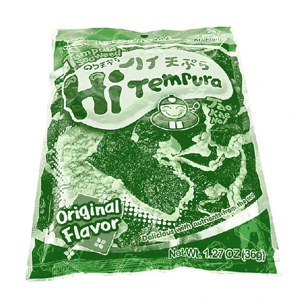Hi Tempura Seaweed Snacks Original Flavor,1.41 oz