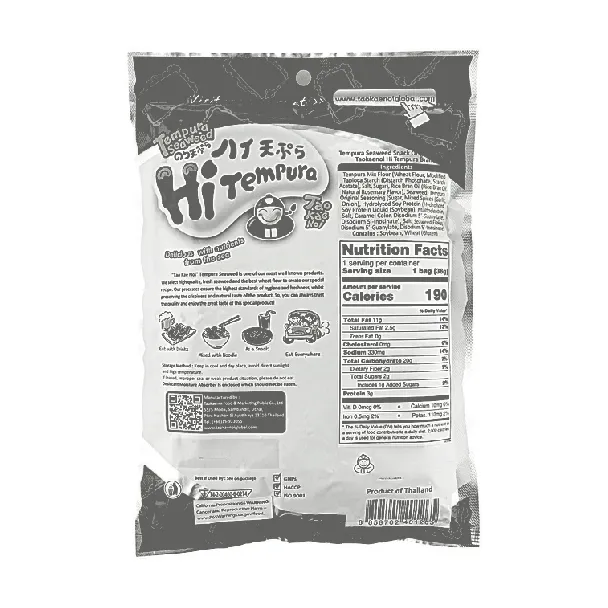 Hi Tempura Seaweed Snacks Original Flavor,1.41 oz